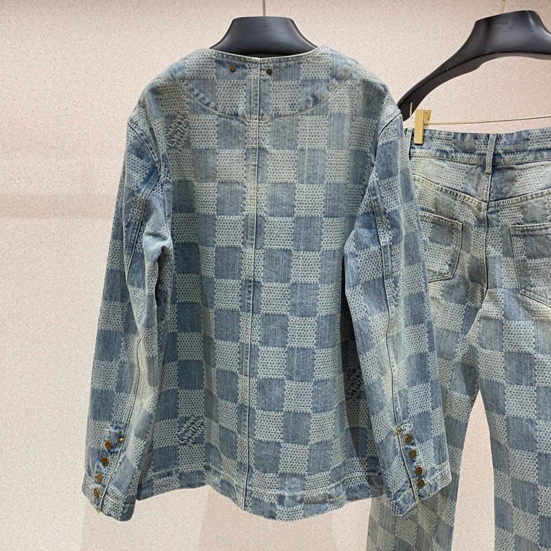 LV Unisex Denim Jacket & Jeans