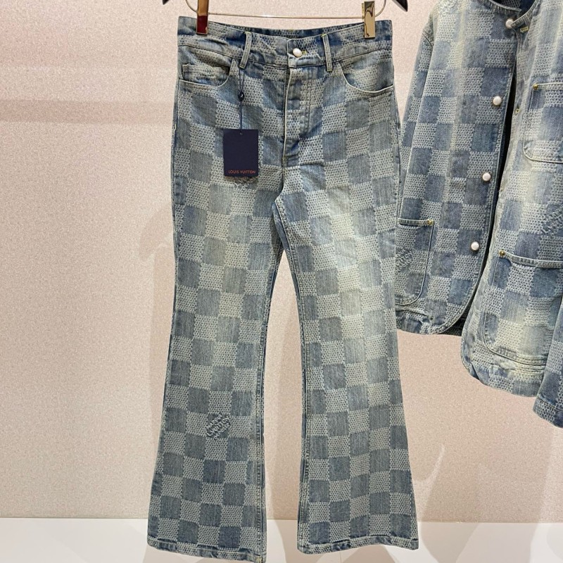 LV Unisex Denim Jacket & Jeans