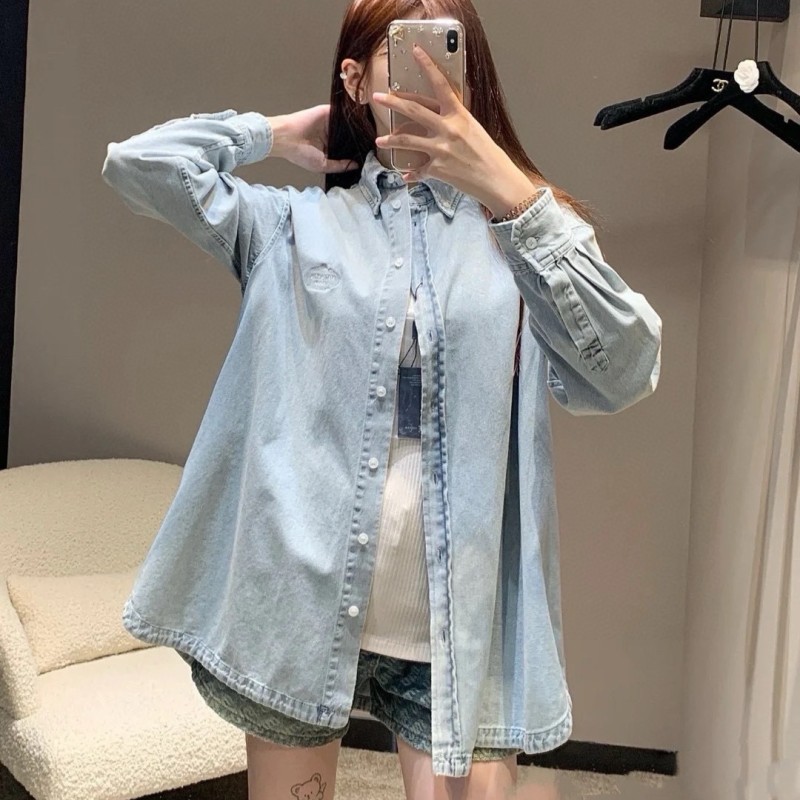 Prada Denim Long Sleeves Shirt