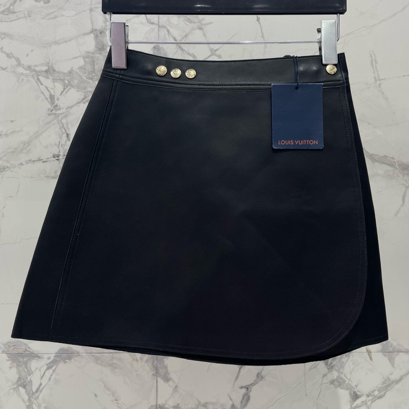 LV Leather Skirts