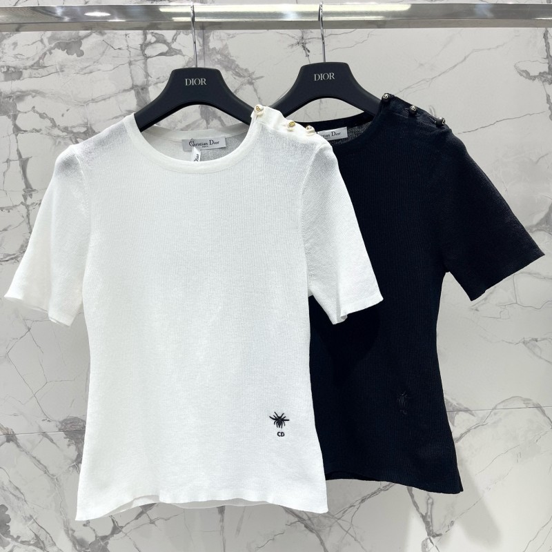 Dior Shoulder Buckle Tee