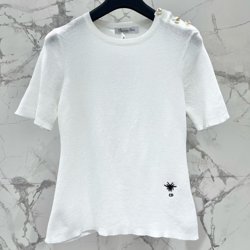 Dior Shoulder Buckle Tee