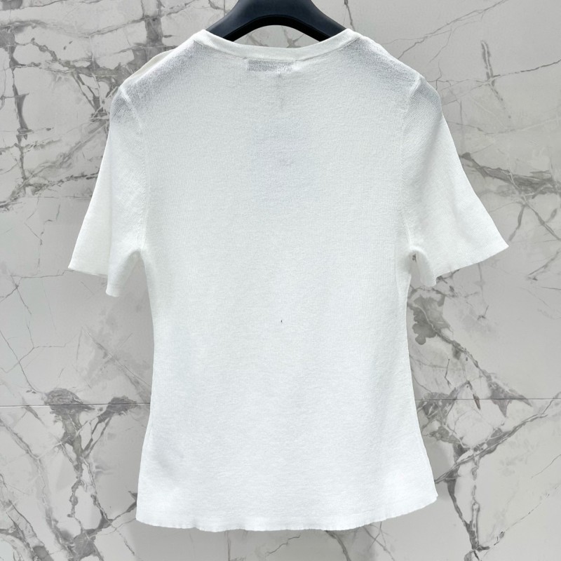 Dior Shoulder Buckle Tee