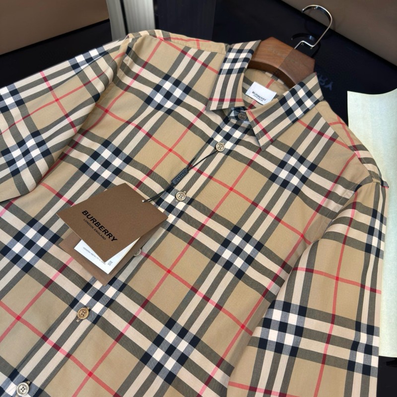 Burberry Unisex Long Sleeves Shirt