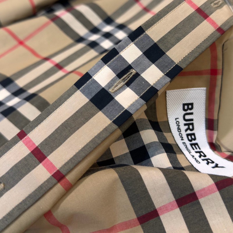 Burberry Unisex Long Sleeves Shirt