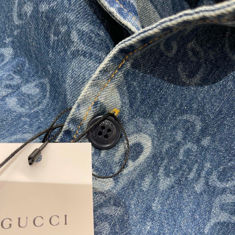 Gucci Unisex Denim Jacket & Shorts