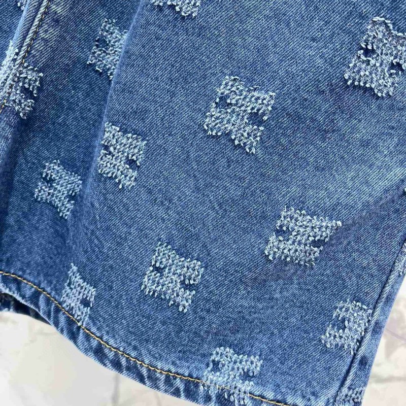 Celine Denim Shorts