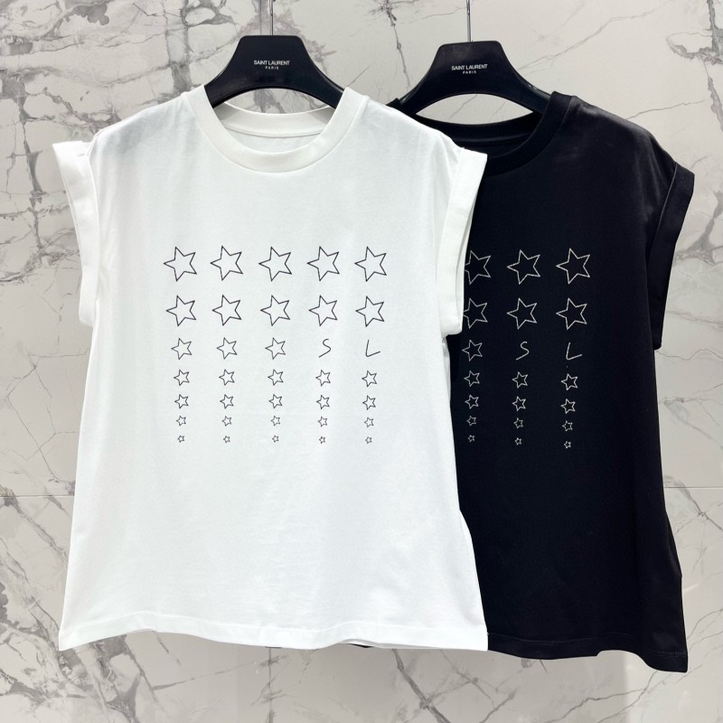 YSL Sleeveless Tee