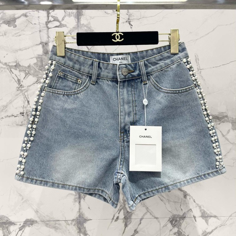 Chanel Denim Shorts