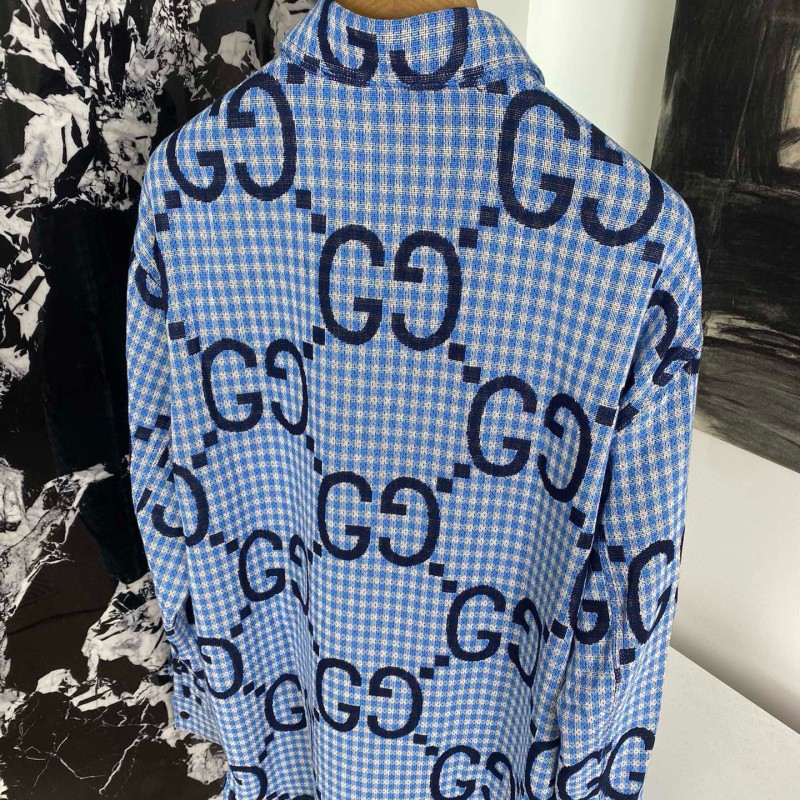 Gucci Unisex Long Sleeves Shirt