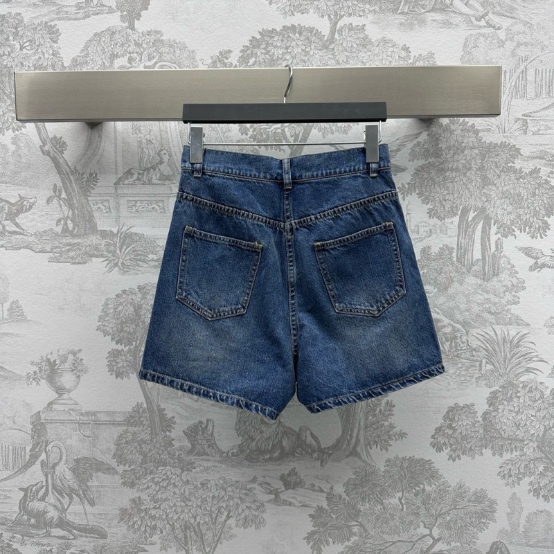 Chanel Denim Vest & Shorts Set