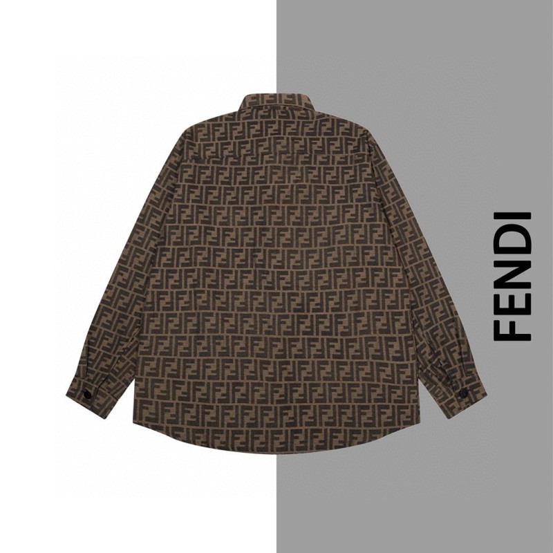 Fendi Unisex Long Sleeves Shirt