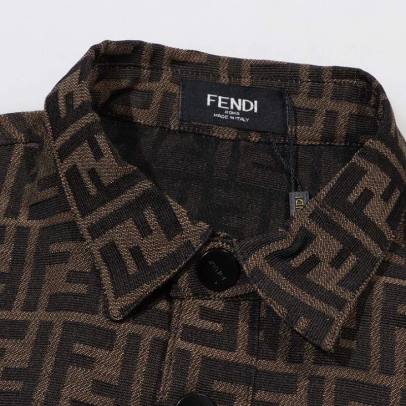 Fendi Unisex Long Sleeves Shirt