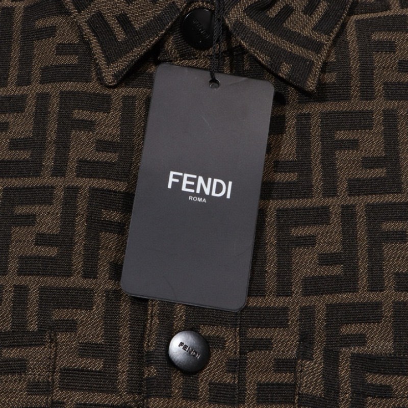 Fendi Unisex Long Sleeves Shirt