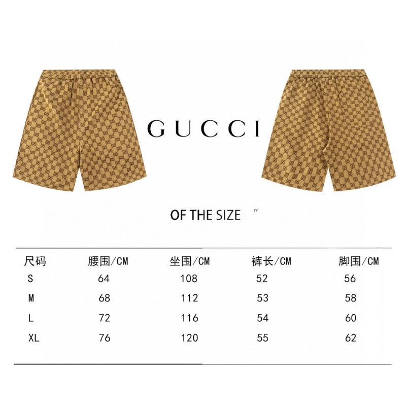 Gucci Unisex Denim Shorts