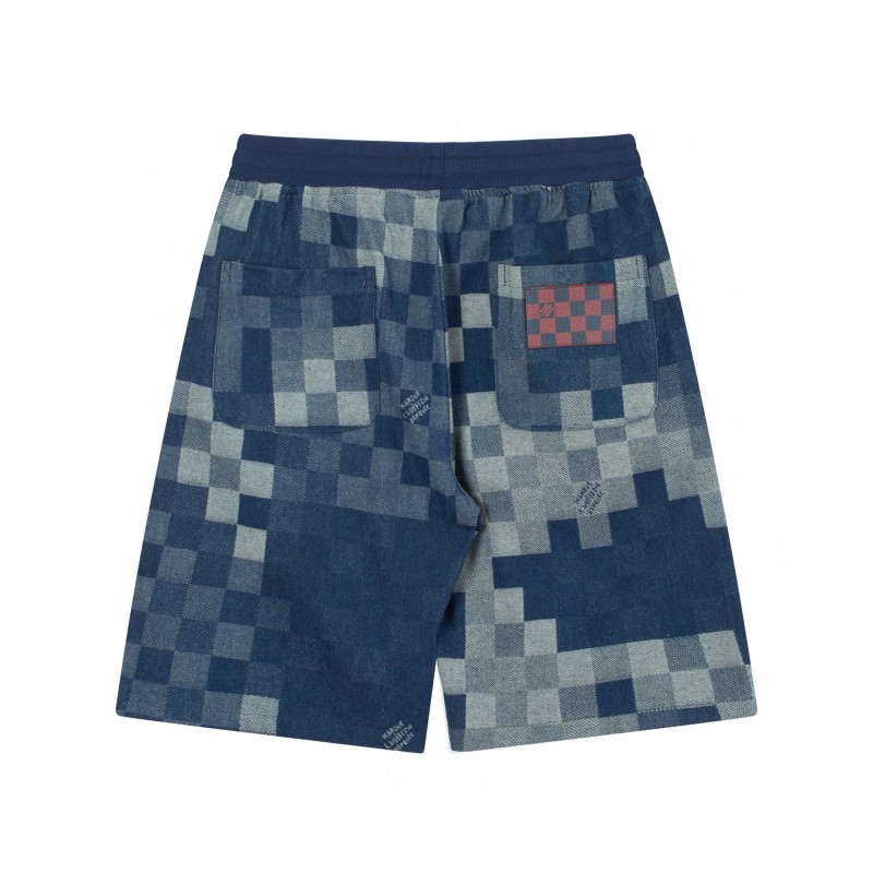 LV Unisex Denim Shorts