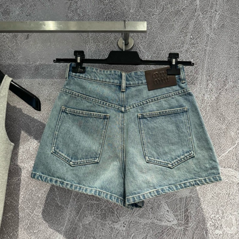 MiuMiu Denim Shorts