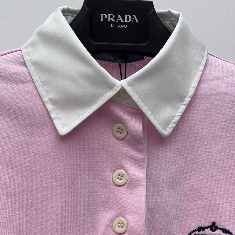 MiuMiu Long Sleeves Polo Tee