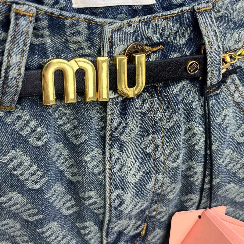 MiuMiu Denim Shorts