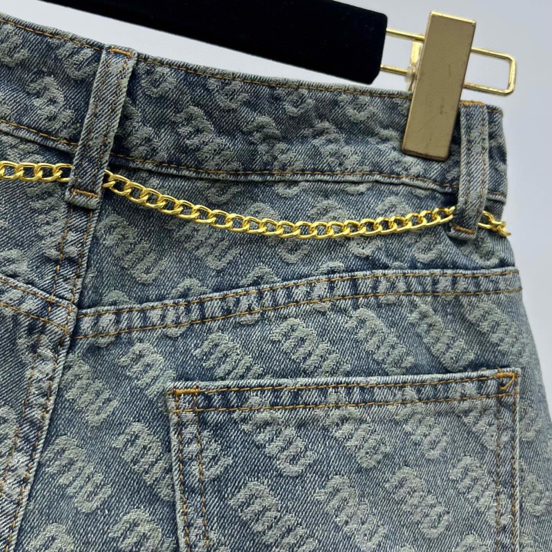 MiuMiu Denim Shorts