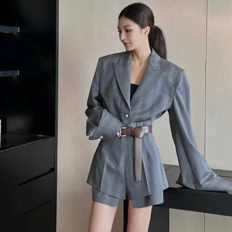 Prada Coat & Shorts Set