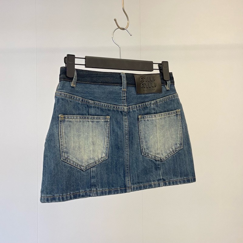 MiuMiu Denim Skirts