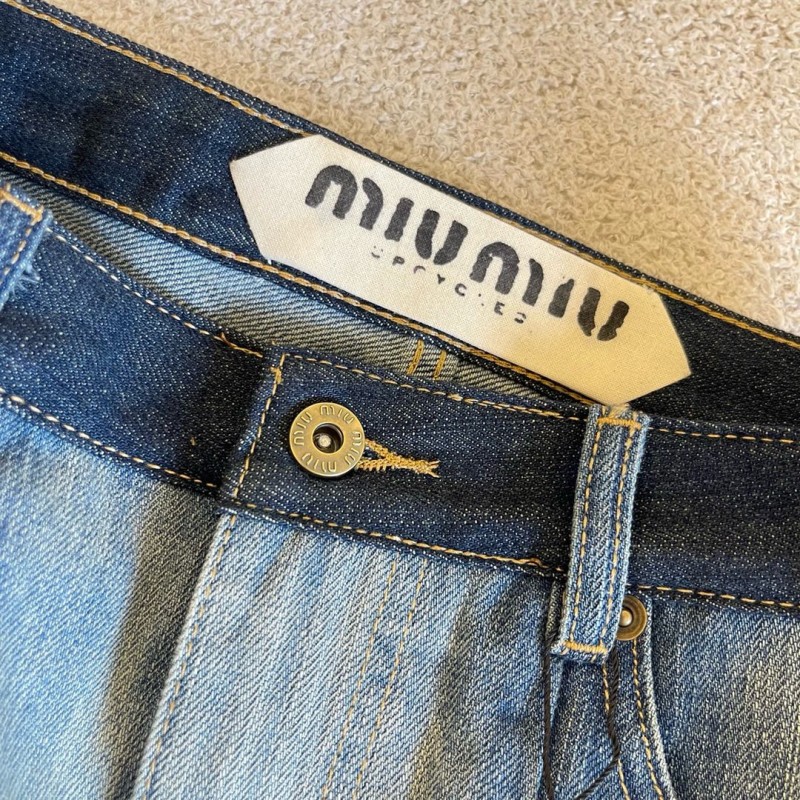 MiuMiu Denim Skirts