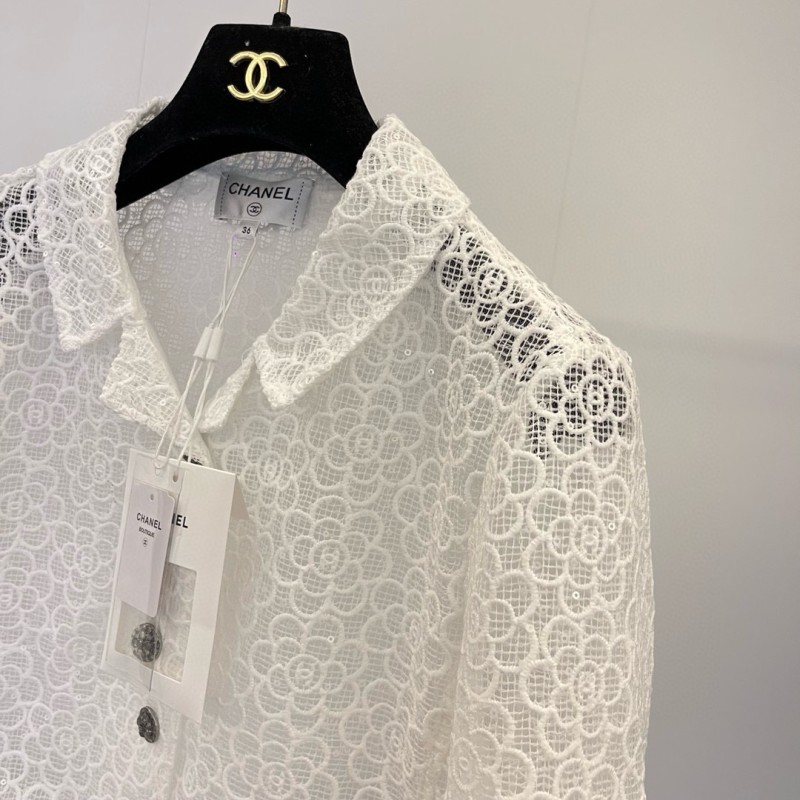 Chanel Hollow Knit Cardigan