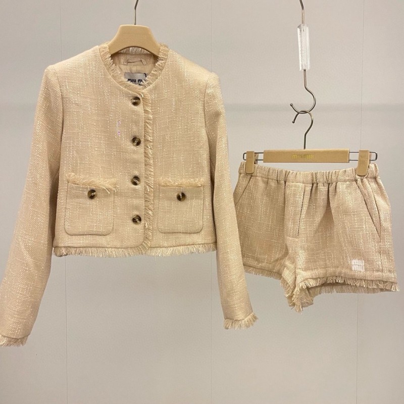 MiuMiu Jacket & Shorts