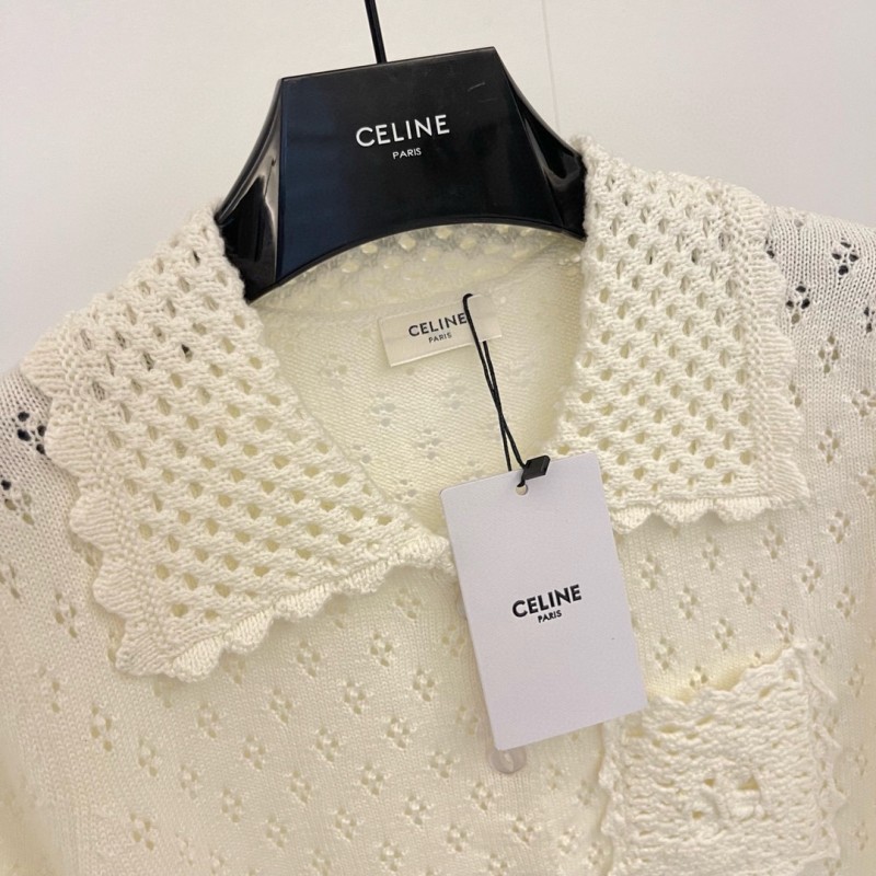 Celine Hollow Knit Cardigan