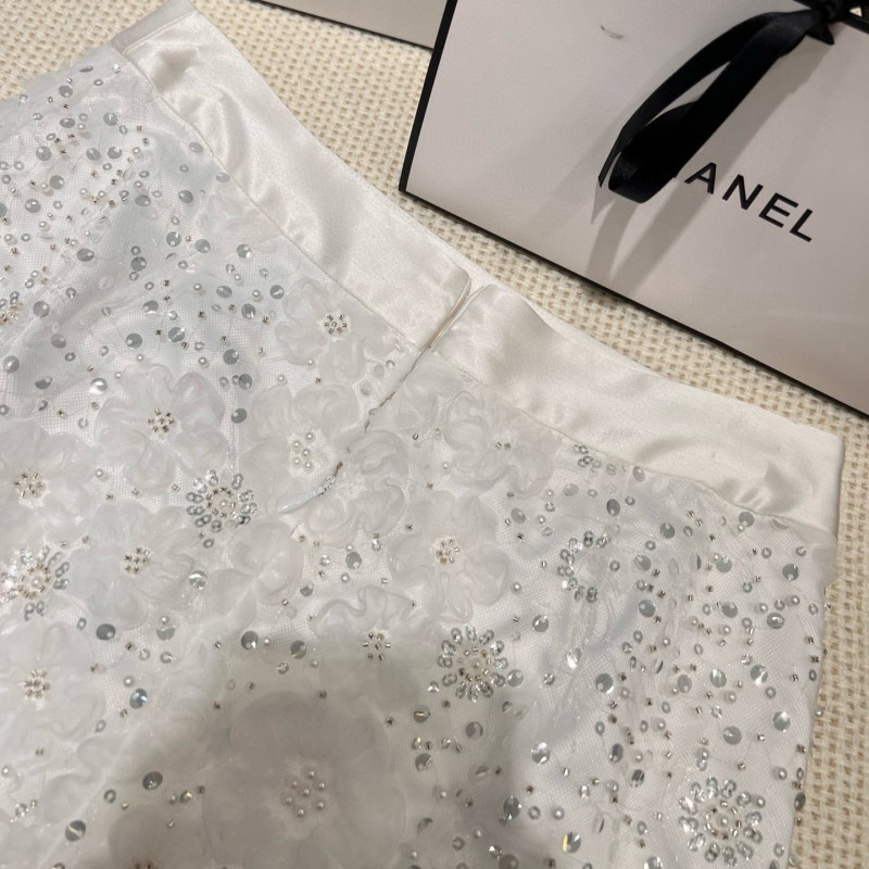 Chanel Blouse & Lace Skirts