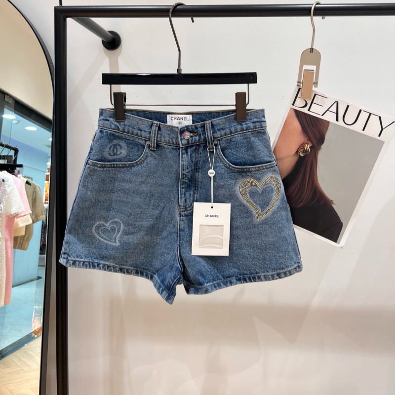 Chanel Denim Shorts