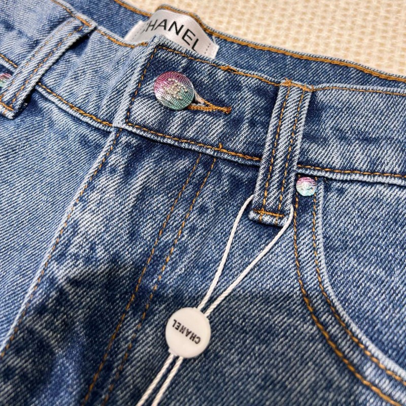 Chanel Denim Shorts