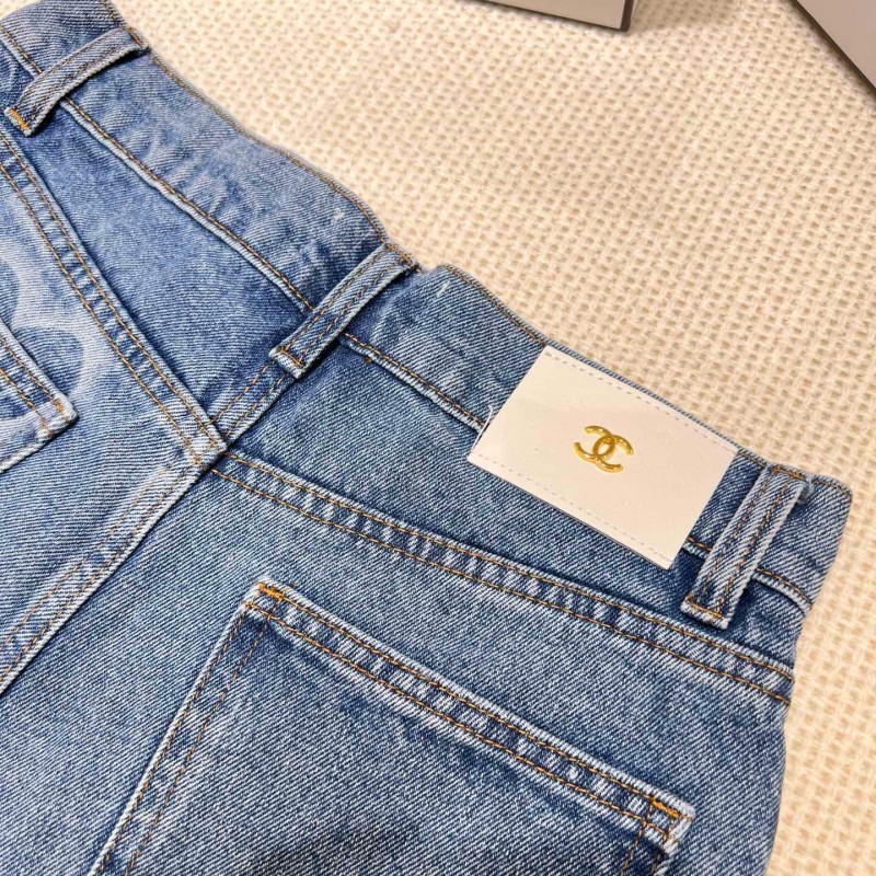 Chanel Denim Shorts