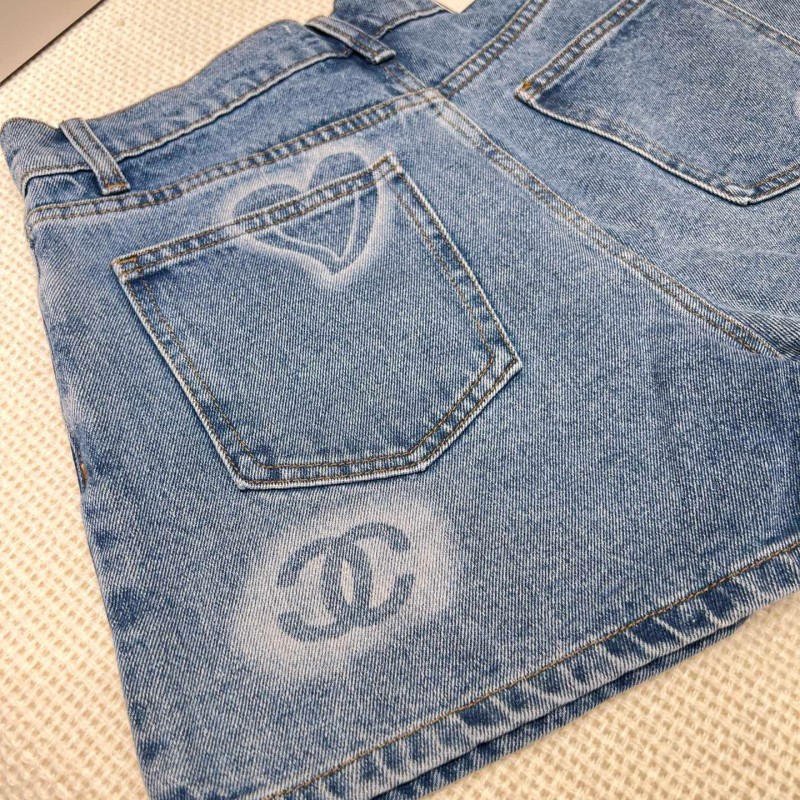 Chanel Denim Shorts