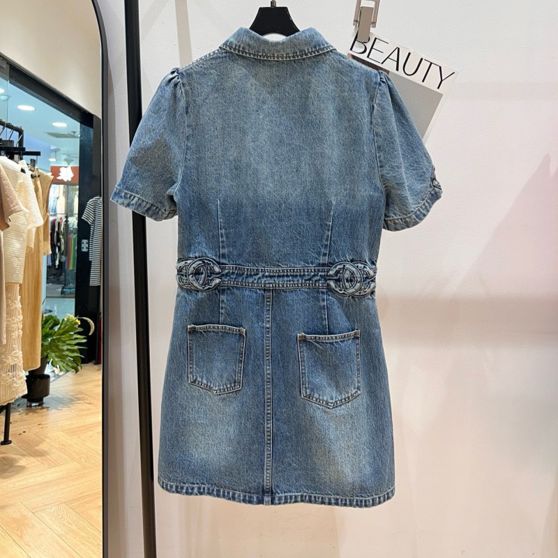 Chanel Denim Shirt Dress