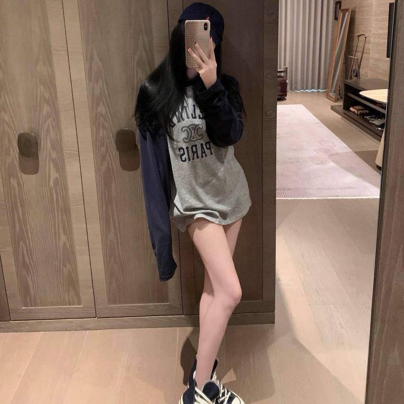 Celine Long Sleeves Tee