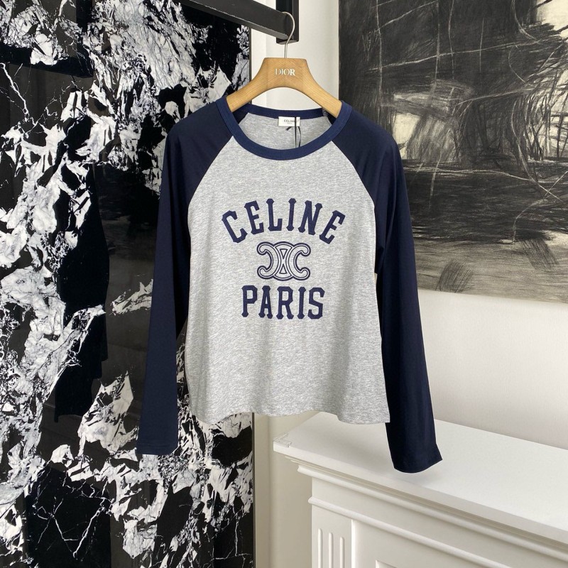 Celine Long Sleeves Tee