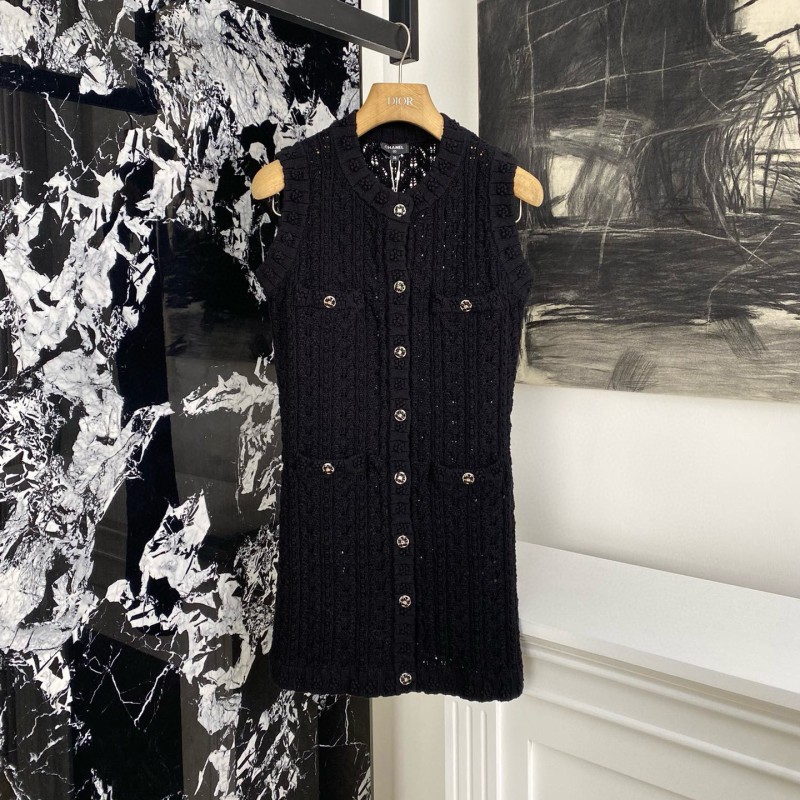 Chanel Knit Singlet Dress