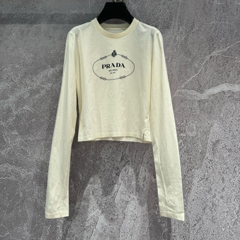 Prada Long Sleeves Tee