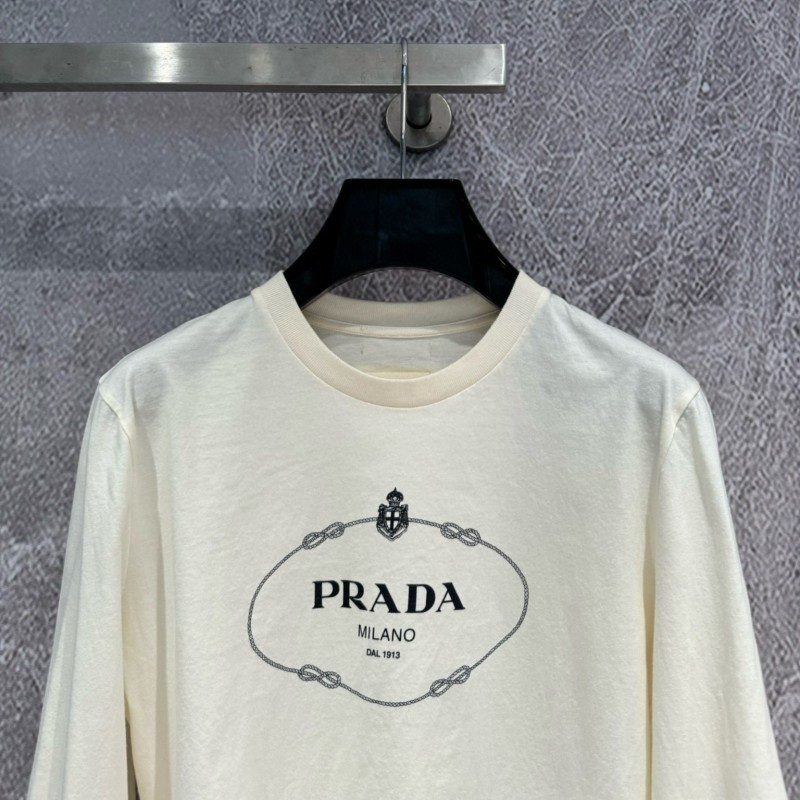 Prada Long Sleeves Tee