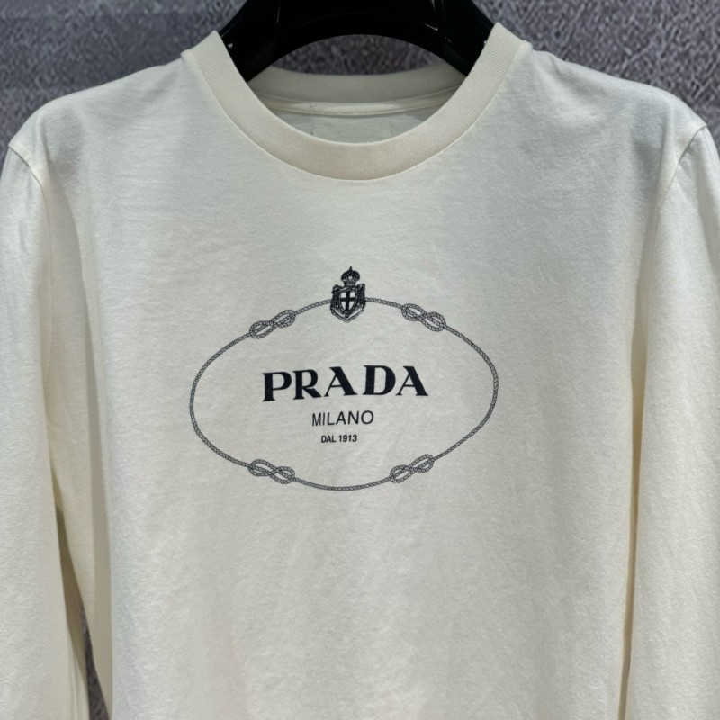 Prada Long Sleeves Tee