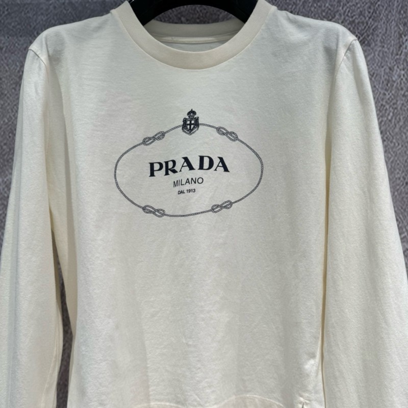 Prada Long Sleeves Tee