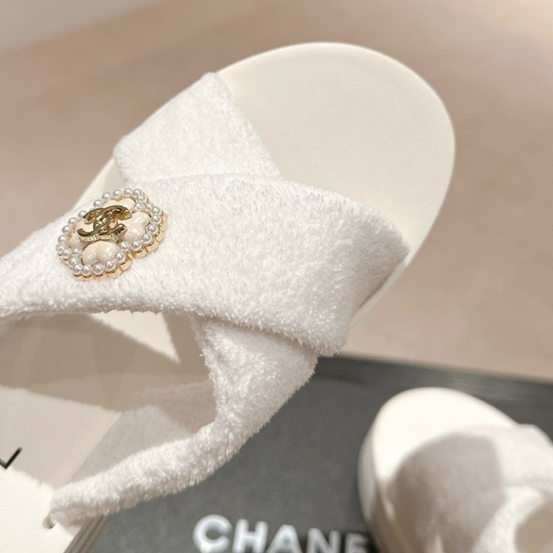 Chanel Platform Sandals