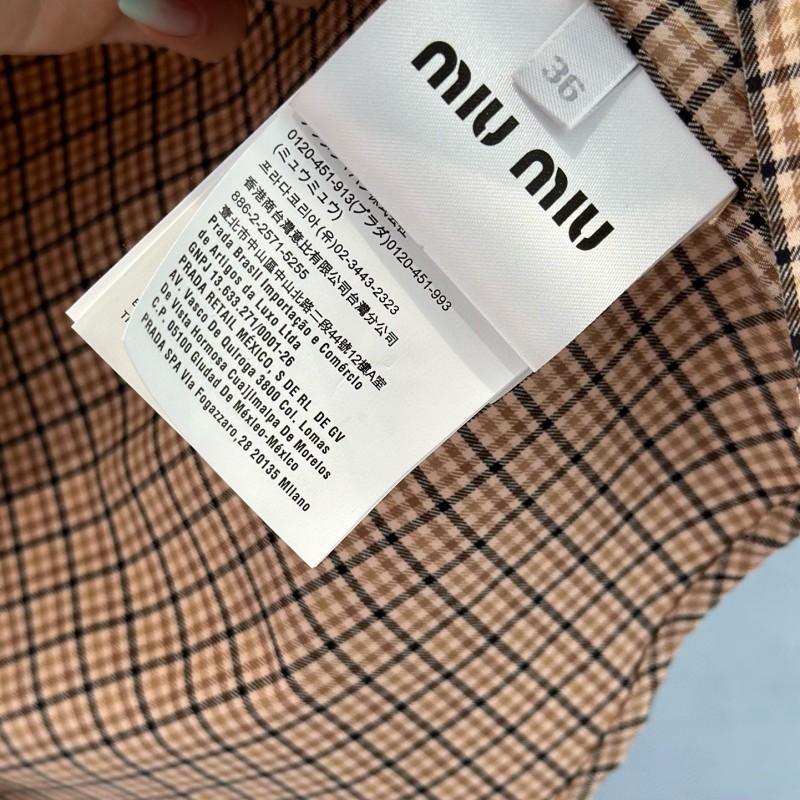 MiuMiu Long Sleeves Shirt