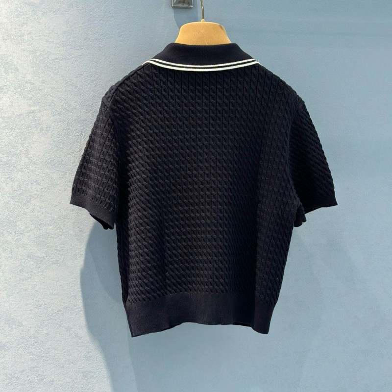 MiuMiu Knit Polo Tee