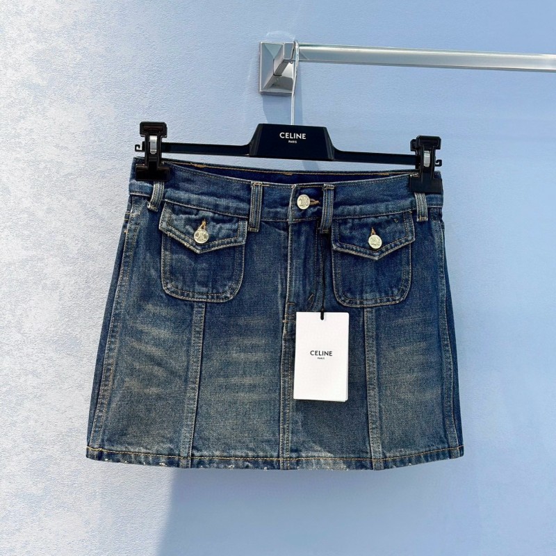 Celine Denim Skirts