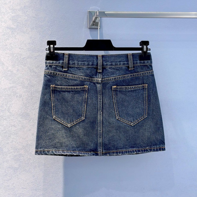 Celine Denim Skirts