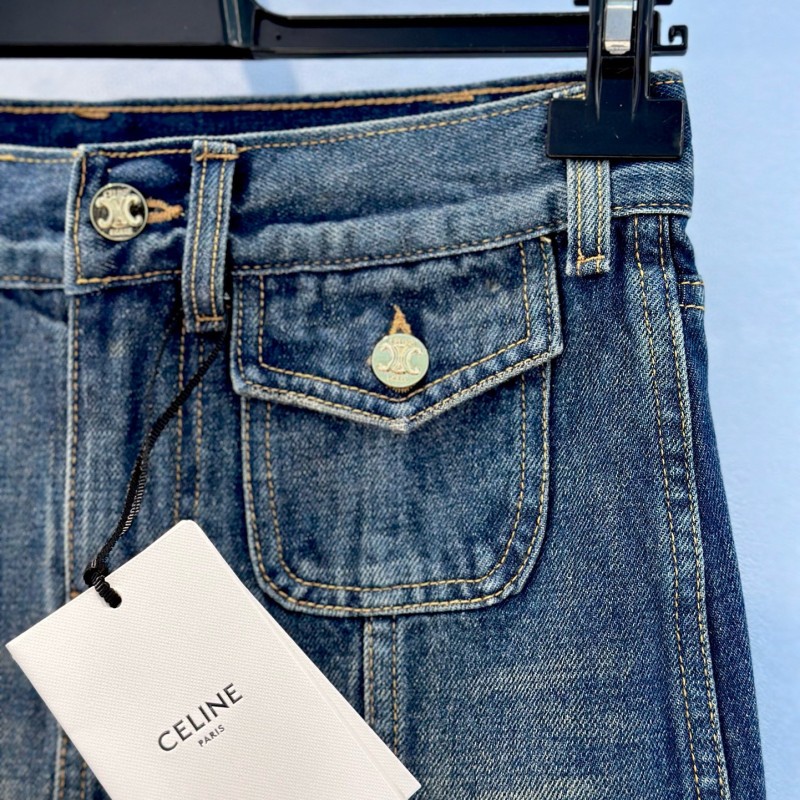 Celine Denim Skirts