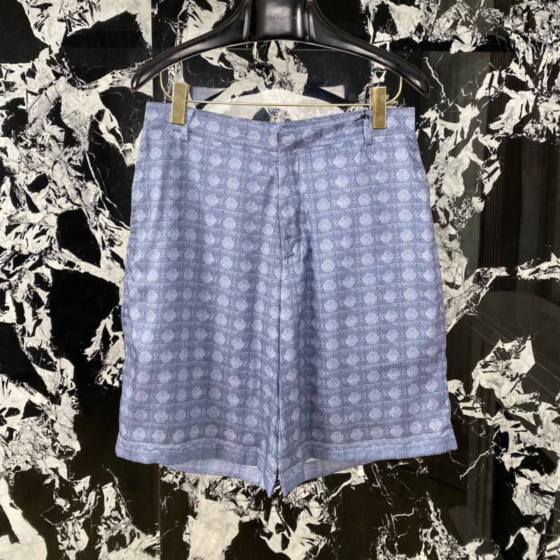 Dior Unisex Silk Shorts